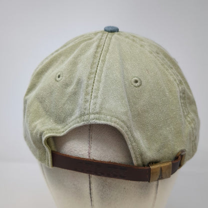Adams Baseball Cap Green Blue One Size Marlinspike Magazine Sailing Ship Hat