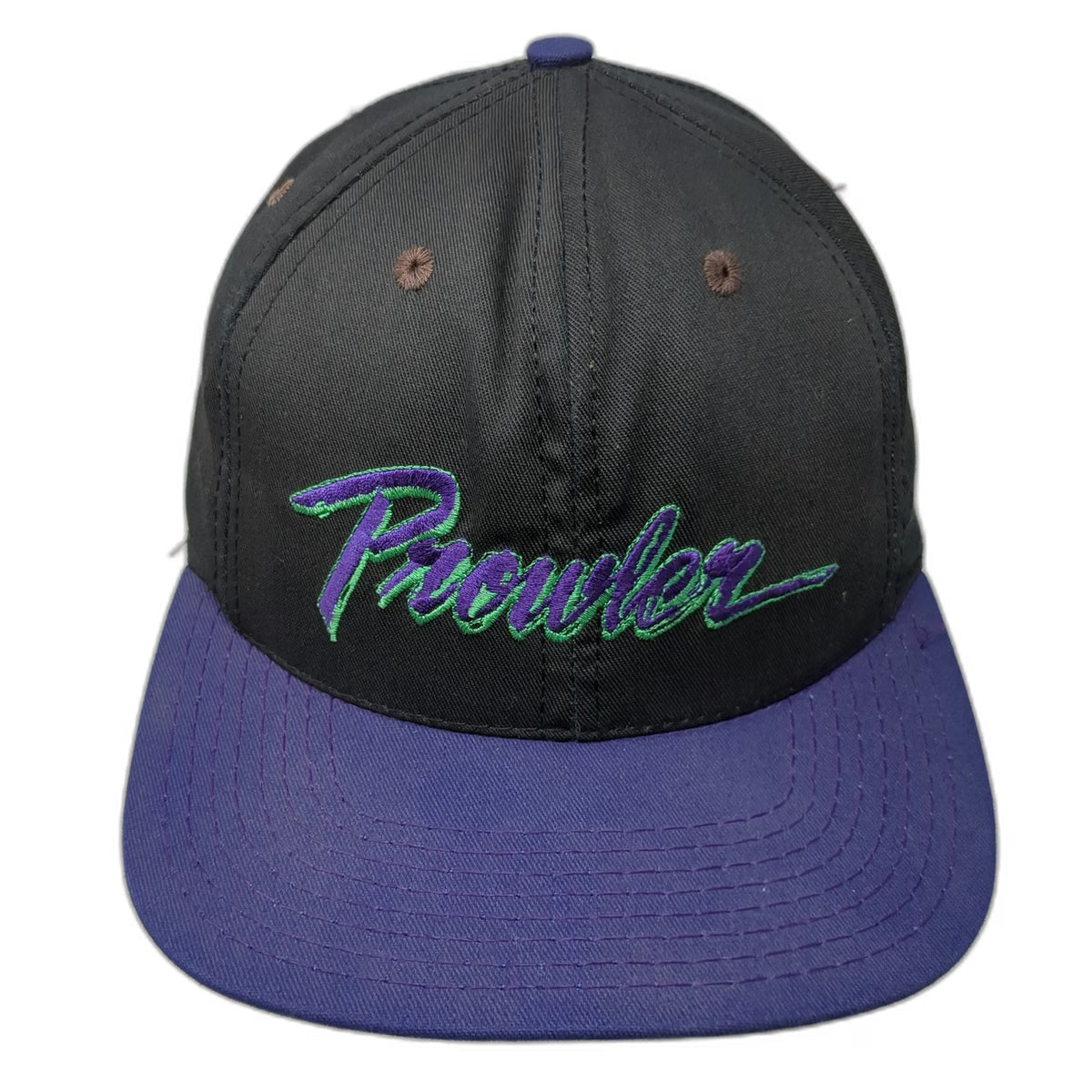 Arctic Cat Prowler Snowmobile Snapback Black Purple One Size Made in USA Hat
