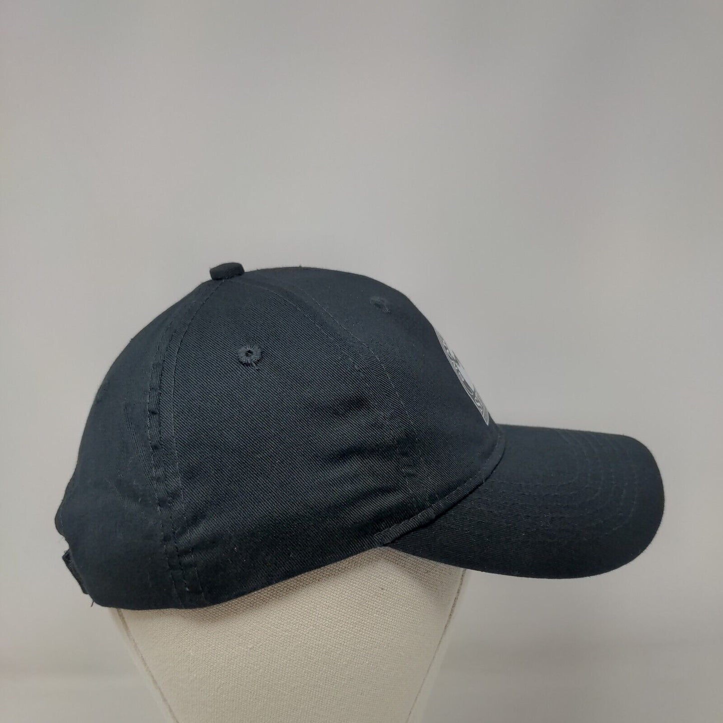 Snake River Stampede Youth Strapback Hat Black OS Adjustable Port & Company