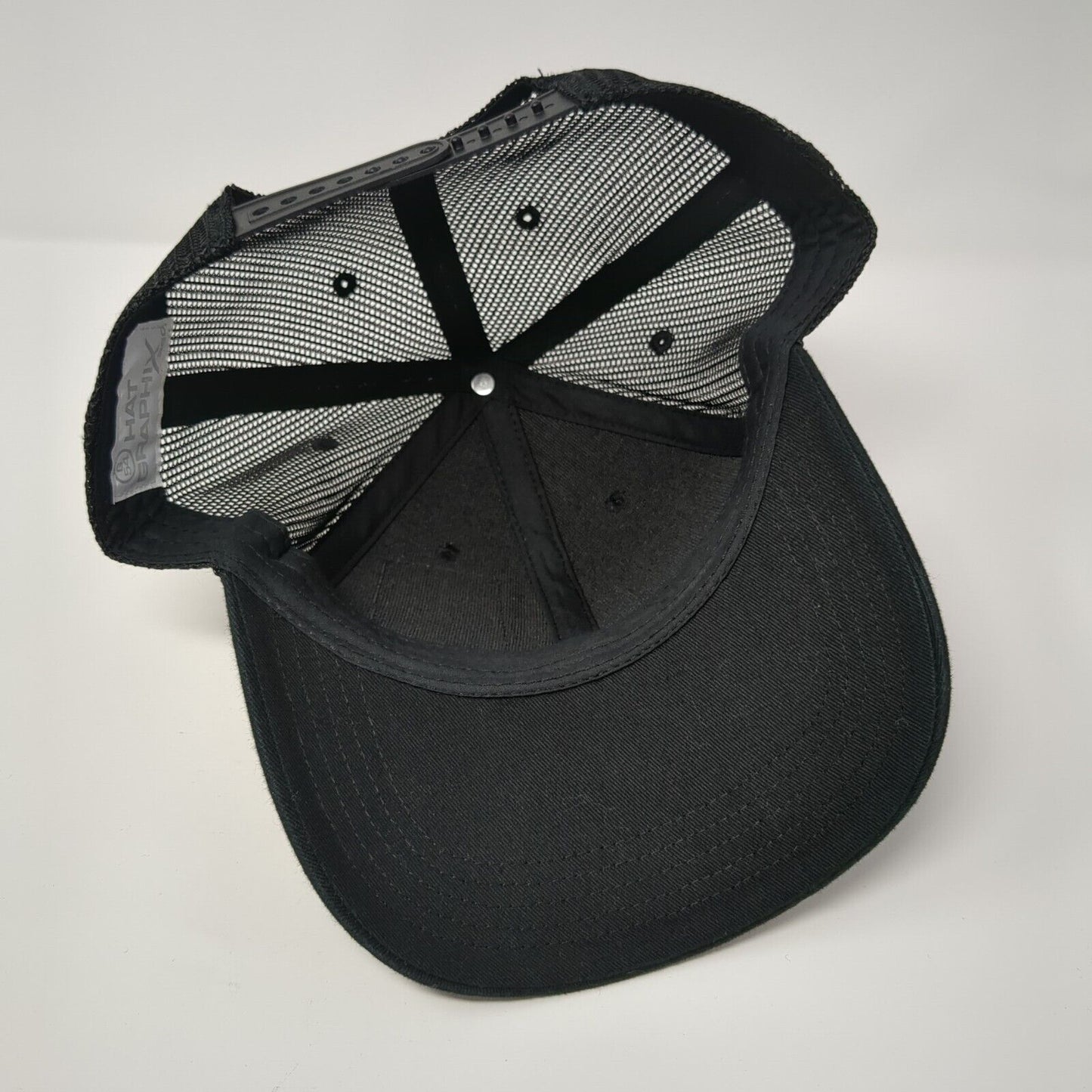 Arizona Patch Snapback Mesh Back Trucker Hat Black One Size Adjustable