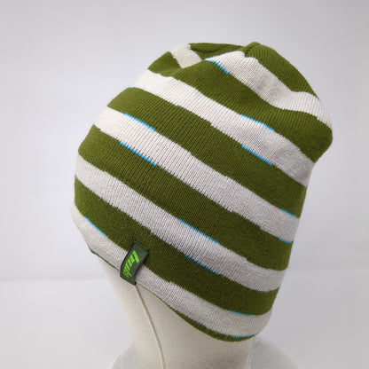 Bula Knit Beanie Hat Multicolor One Size Striped Acrylic Stretch