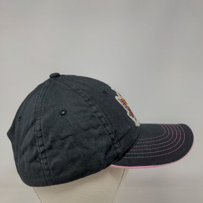 Supergirl Patch Strapback Hat Black Youth Adjustable Vent Holes