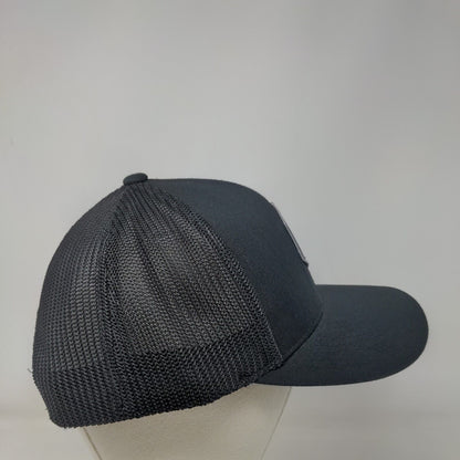 Windfall Classic Snapback Trucker Hat Black One Size 110 Flexfit Tech Yupoong