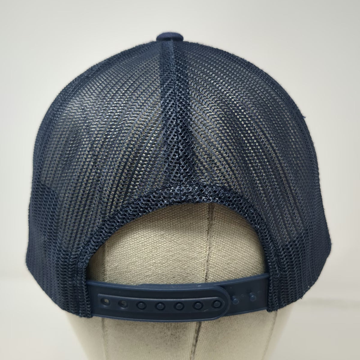 Sport-Tek Trucker Hat Blue Red White One Size Mesh Back Snapback Aguero Idaho