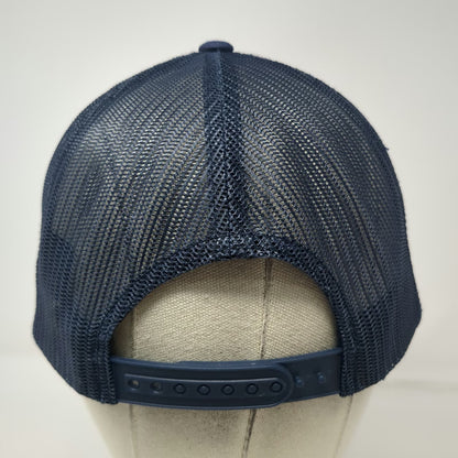 Sport-Tek Trucker Hat Blue Red White One Size Mesh Back Snapback Aguero Idaho