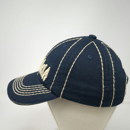 Blue Baseball Cap One Size Australia Souvenir Embroidered Contrast Stitching Hat