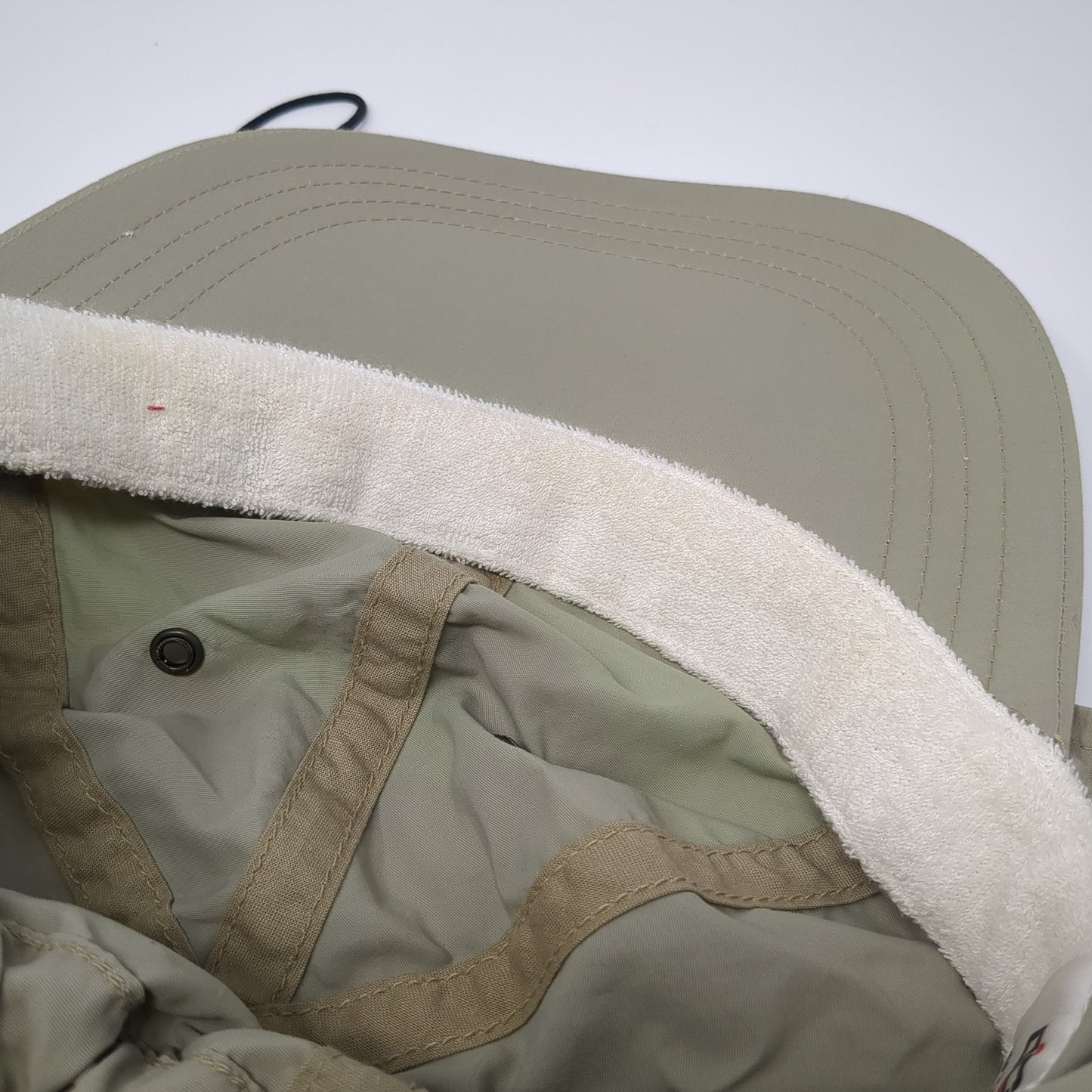 Outdoor Cap Trapper Hat Brown One Size Adjustable Drawstring Ear Flap Blank