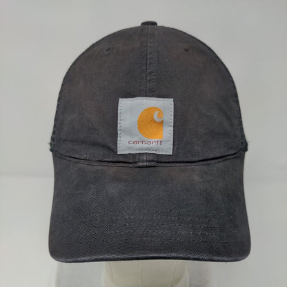 Carhartt Patch Snapback Mesh Back Trucker Hat Black OSFA Adjustable