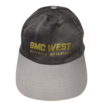 BMC West Building Materials Snapback Hat Gray OSFA Adjustable Outdoor
