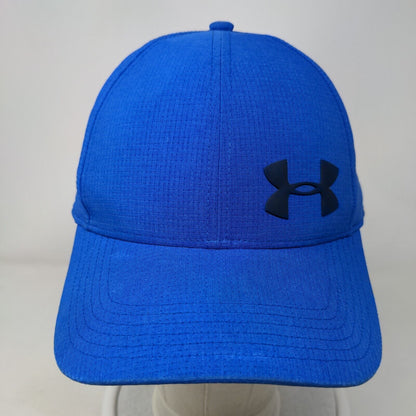 Under Armour Fitted Hat Blue L/XL Classic Fit Solid 6 Panel Outdoor