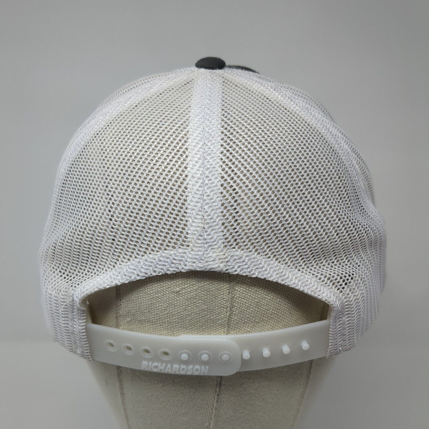 CM Company, Inc. Snapback Mesh Back Trucker Hat Gray One Size Richardson