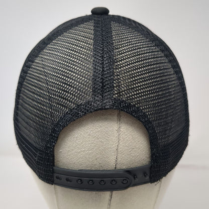 Wild Fable Trucker Hat Black One Size Malibu Surf Club Palm Tree Mesh Snapback