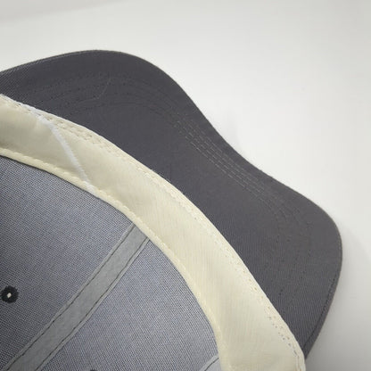 Unbranded Strapback Hat Gray One Size Adjustable Blank Solid Outdoor