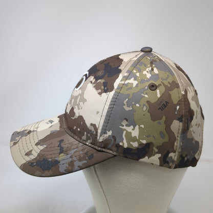 Próis Baseball Cap Beige Camo One Size Strapback Hunting Veil Camo Logo Hat