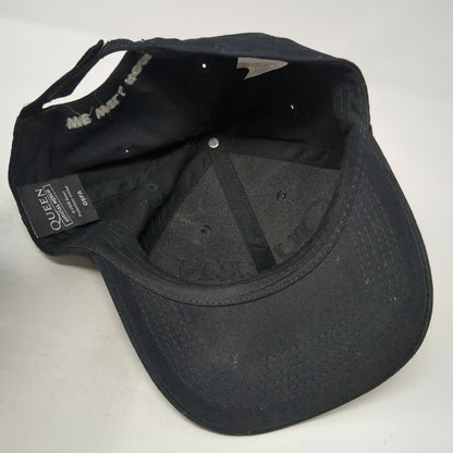 Rock Off Queen Band Black One Size Baseball Cap We Will Rock You Metallic Hat