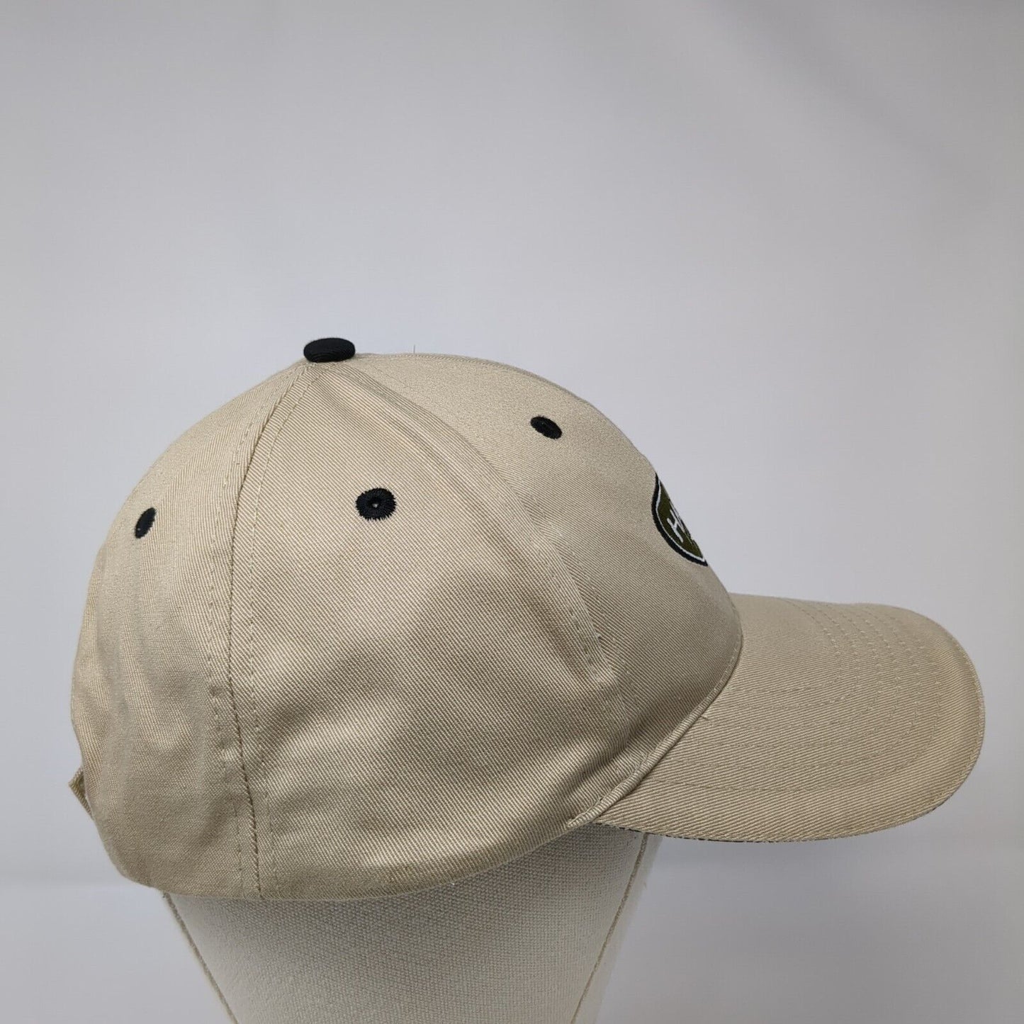 Hawaii Est 1959 Strapback Hat Tan OS Adjustable Embroidered Surfware Cotton