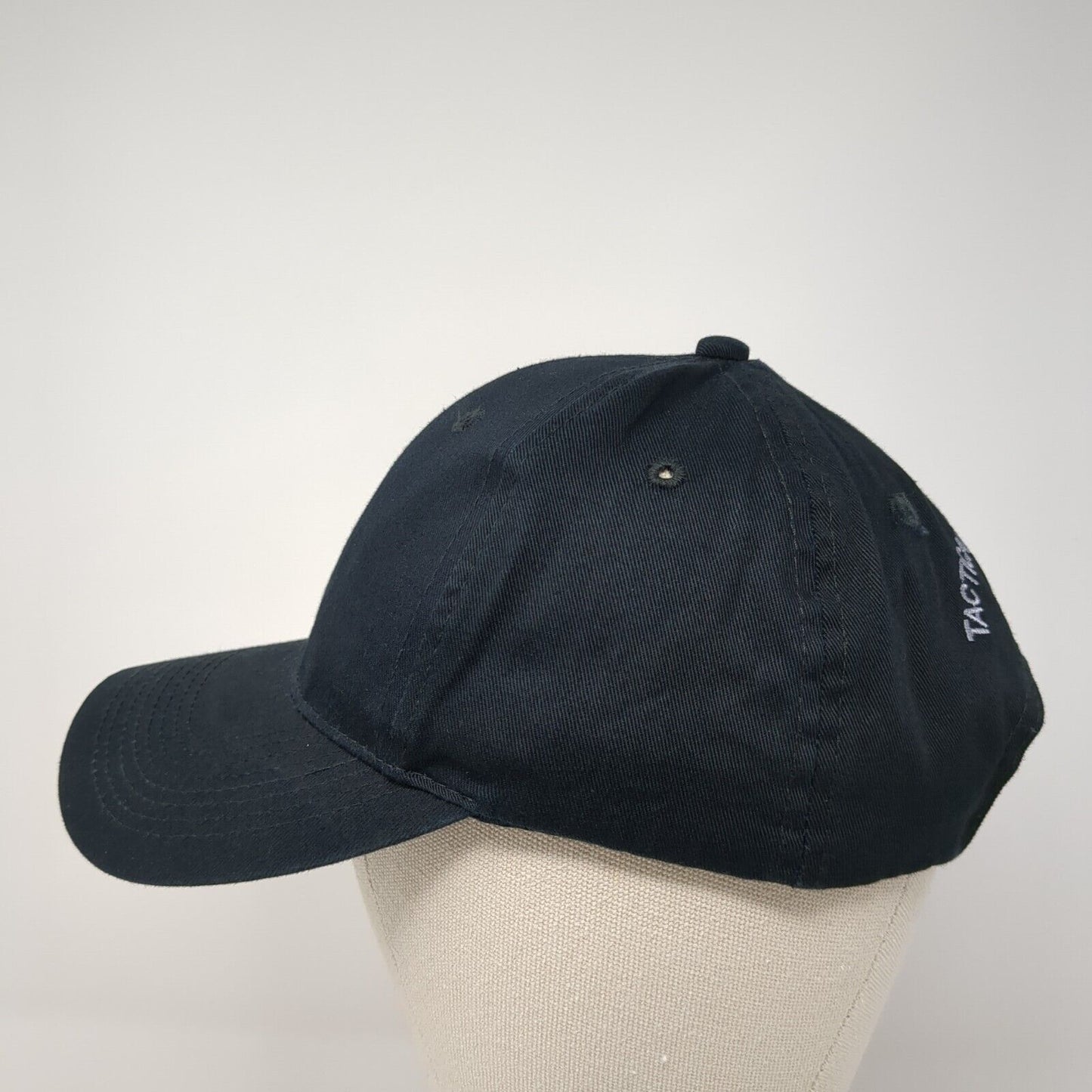 Tactical Solutions Strapback Hat Blue OS Adjustable Embroidered Port & Company