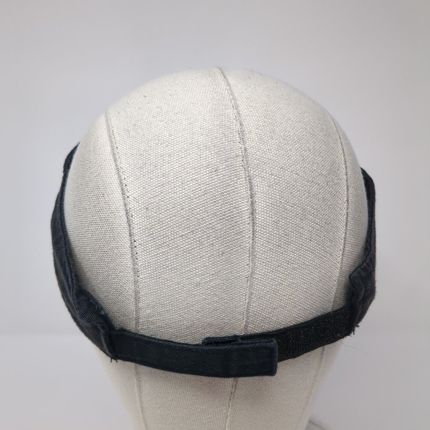 Park Hill Strapback Sun Visor Hat Black OS Adjustable Embroidered Sportsman