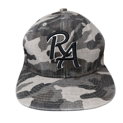 RA Rijo Athletics Fitted Hat Camouflage One Size Adjustable Embroidered 6 Panel