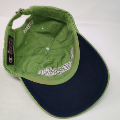 Champion Northeastern Huskies NCAA Green One Size Cap Hat Embroidered Slouch Paw