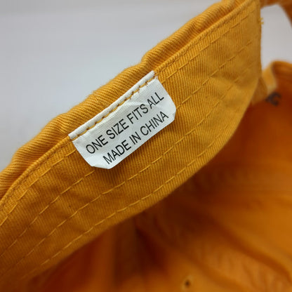 Big I Junior Classic Baseball Cap Yellow OSFM Allied Insurance Crane Creek Hat