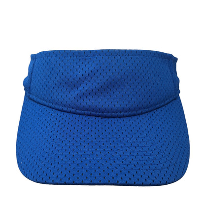 Augusta Sportswear Strapback Visor Hat Blue One Size Adjustable Outdoor
