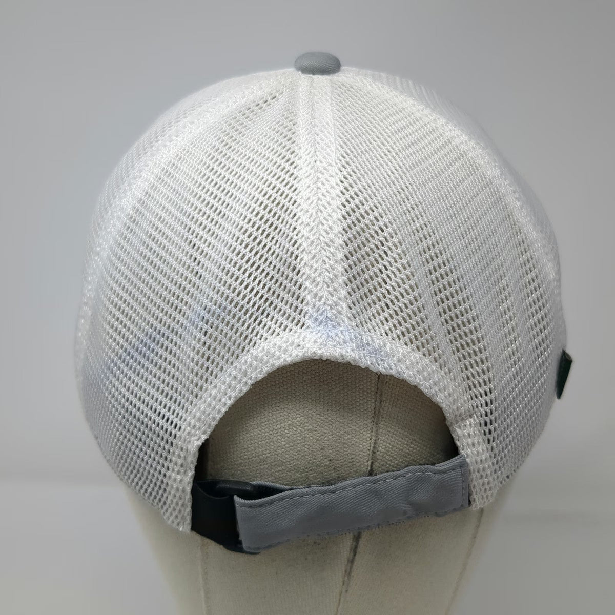Legacy 5 Panel Gray Hat Montana Mountain Patch White Mesh One Size Strapback