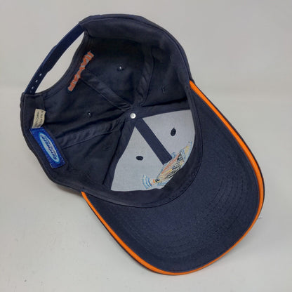 Surfware Hawaiian Classics Men's Snapback Hat Blue OSFA Embroidered Fish Logo
