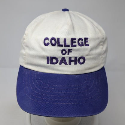 College Of Idaho Snapback Hat Multicolor One Size Adjustable Embroidered 6 Panel