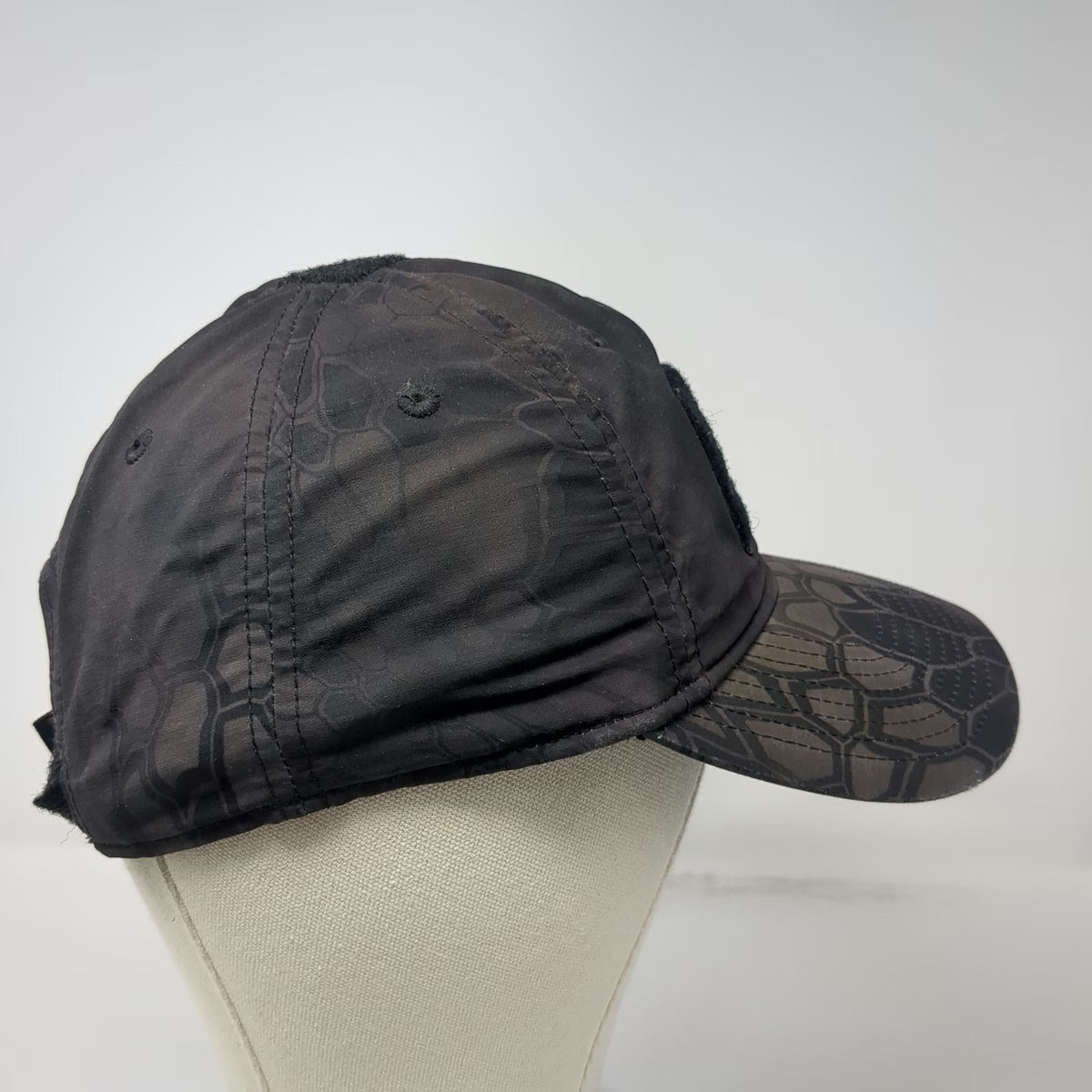 5.11 Baseball Cap Black One Size Kryptek Camo Tactical Patch Adjustable hat