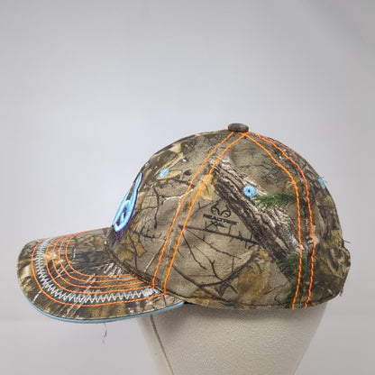 Realtree Women's Snapback Hat Camouflage OS Ladies Fit Embroidered Outdoor Cap