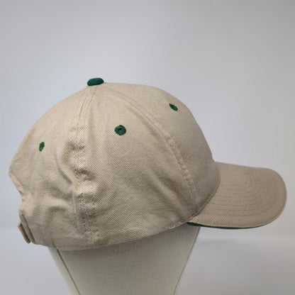Outdoor Cap Powder River U Logo Beige Baseball Cap One Size Strapback Hat Green