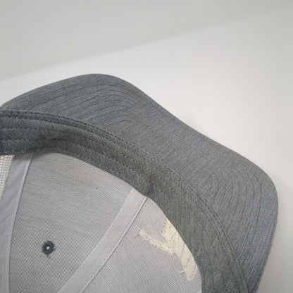 MP Snapback Trucker Hat Gray OS Adjustable Embroidered Mesh Back Richardson