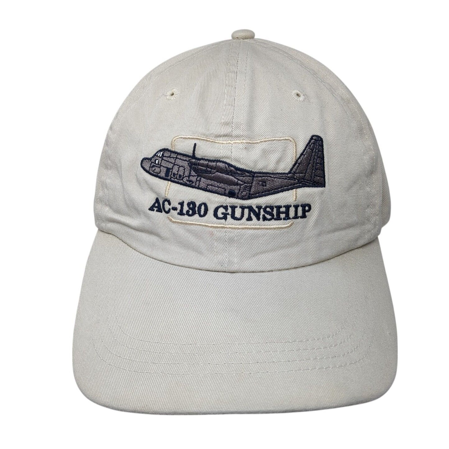 AC-130 Gunship Slideback Hat Tan OSFA Embroidered Gear For Sports
