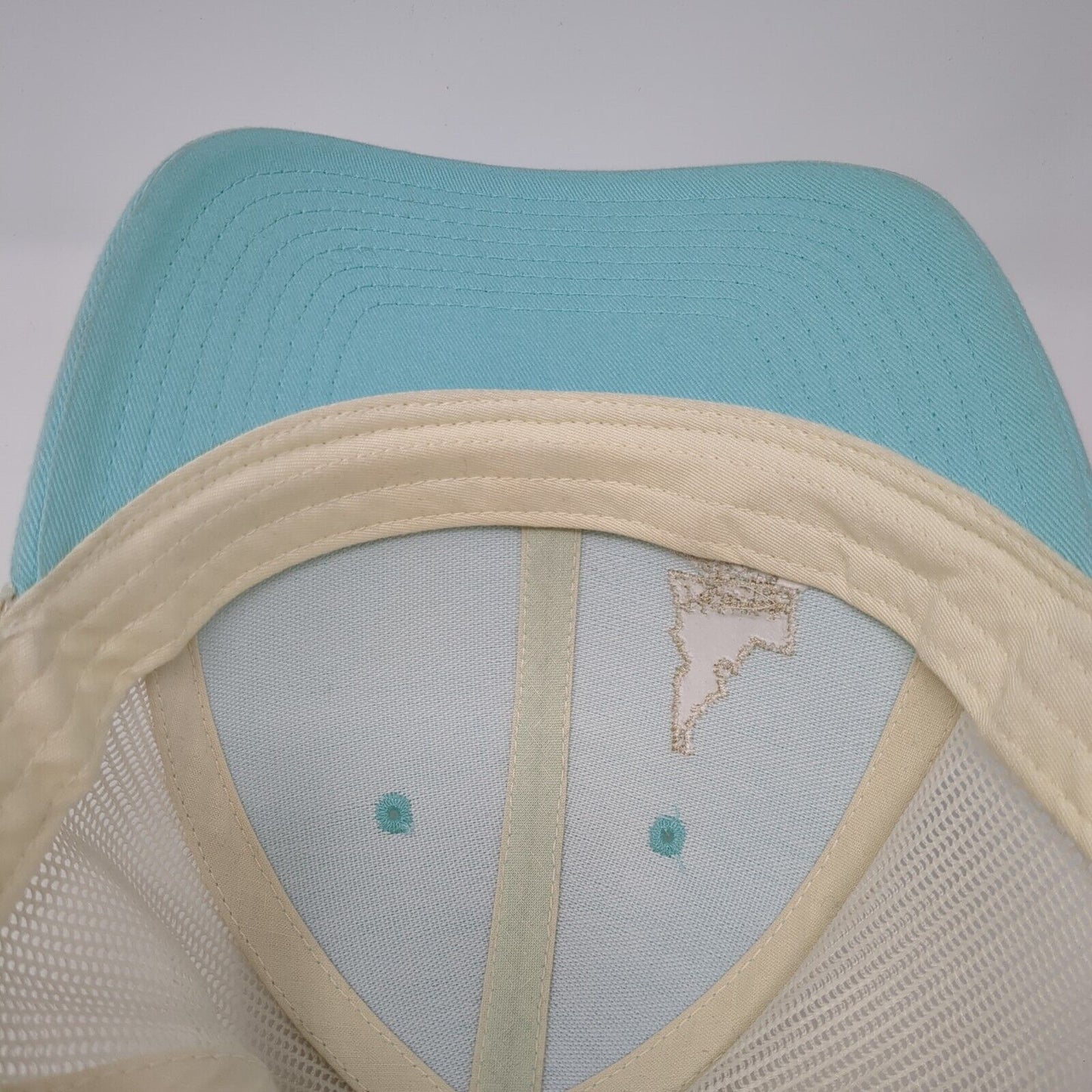 Home Idaho Snapback Trucker Hat Blue M/L Adjustable Mesh Embroidered Richardson