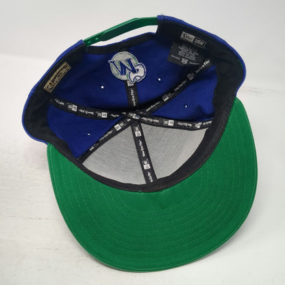 Dallas Mavericks NBA New Era Snapback Blue Green One Size Hardwood Classics Hat