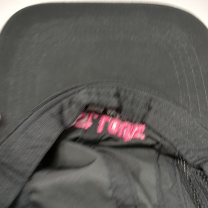 Headsweats Baseball Cap Black Pink One Size Running Mesh Hat GO St Louis 26.2