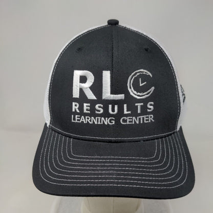 RLC Results Learning Center Snapback Trucker Hat Black One Size Richardson