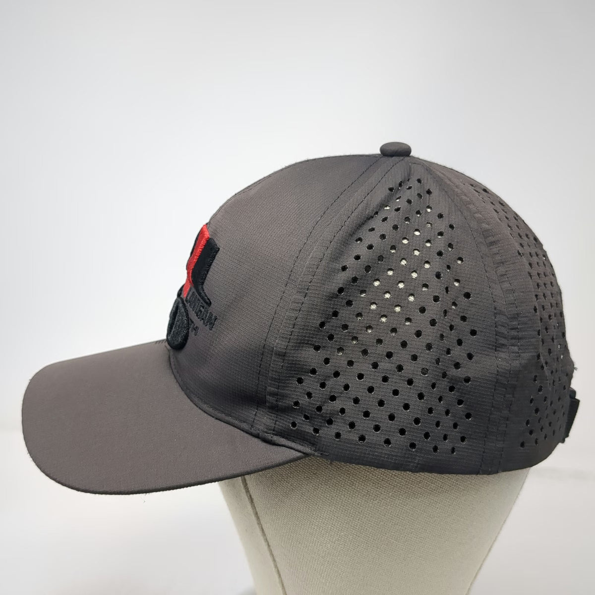 Towsleys Baseball Cap Gray One Size Rahal Letterman Lanigan Racing 30th Hat