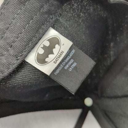 Bioworld Wayne Industries 5 Panel Black One Size Snapback Batman Flat Bill Hat