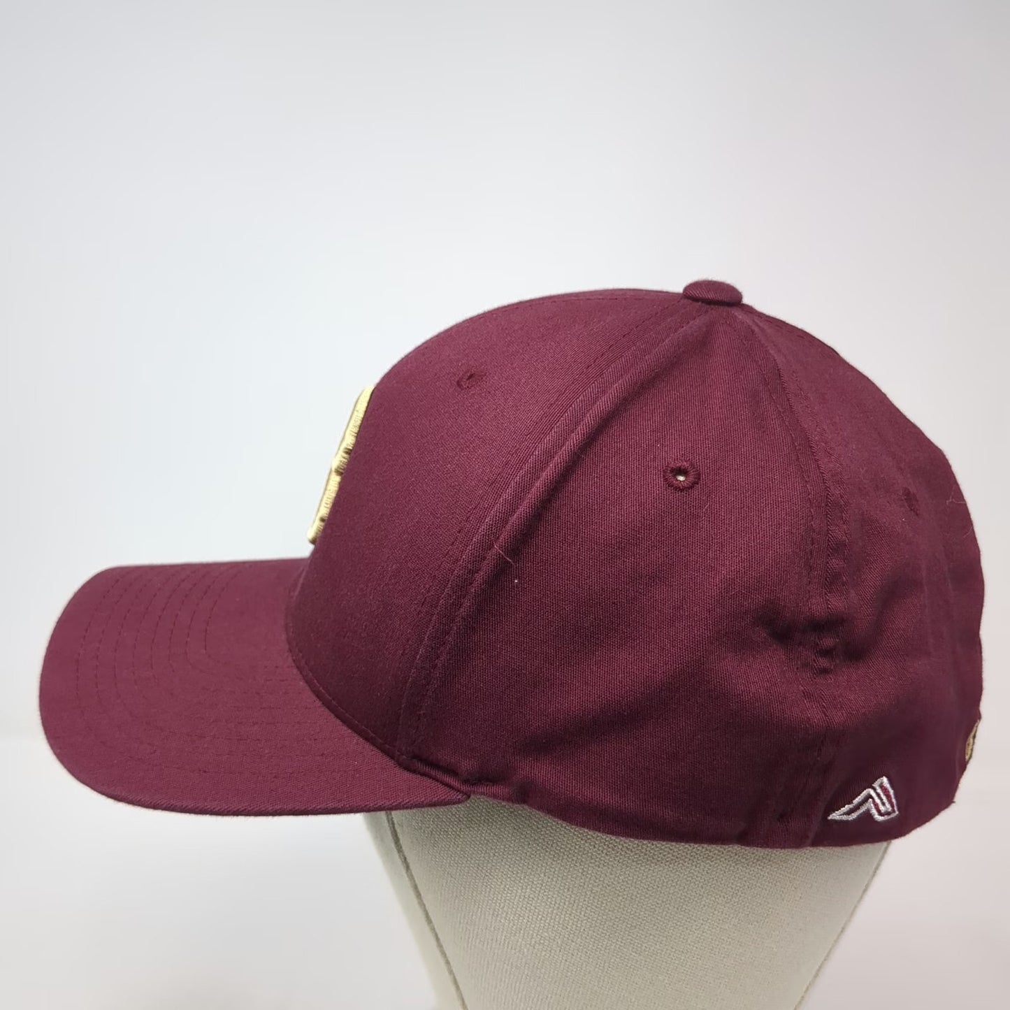 Pacific Headwear Baseball Cap Red 8 Berkeley Letter B Flexfit Embroidered Hat