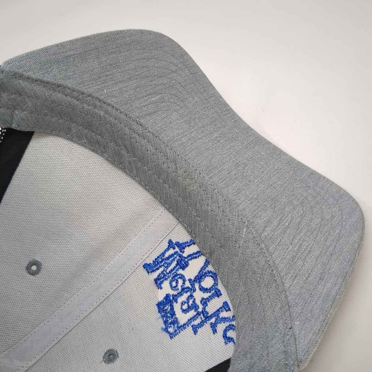 Richardson Trucker Hat Gray Black One Size Boise Metal Works Mesh Snapback