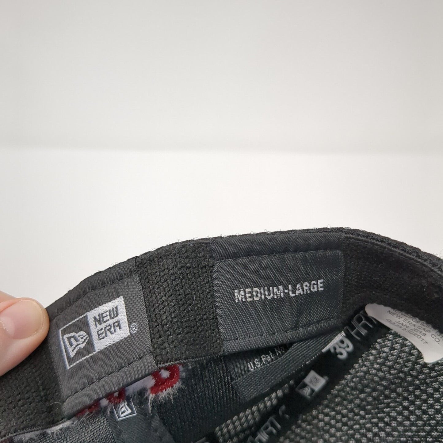 Requa Bros. Fitted Mesh Back Hat Gray M-L Colorblock New Era 39Thirty