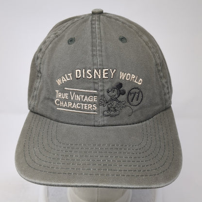 Walt Disney World True Vintage Characters Mickey Mouse Baseball Cap Brown OS
