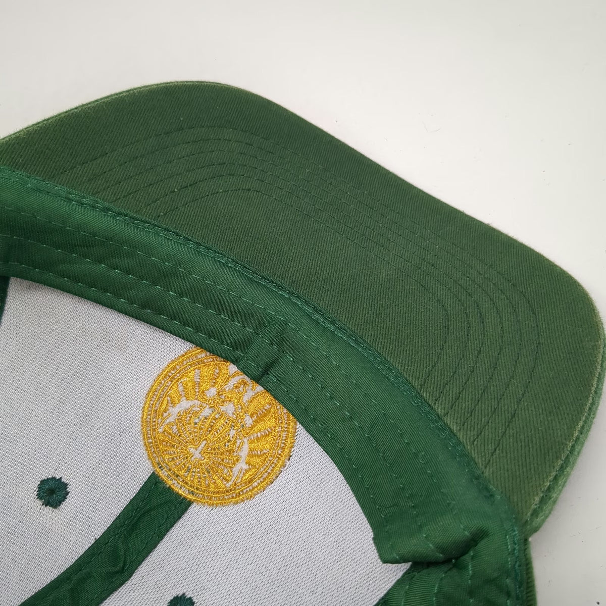 WMS Studio Jagermeister Baseball Cap Green One Size Gold Orange Strapback Hat