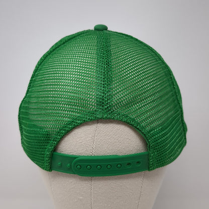 Fitzgeralds Casino Snapback Rope Trucker Hat Green One Size Nissin