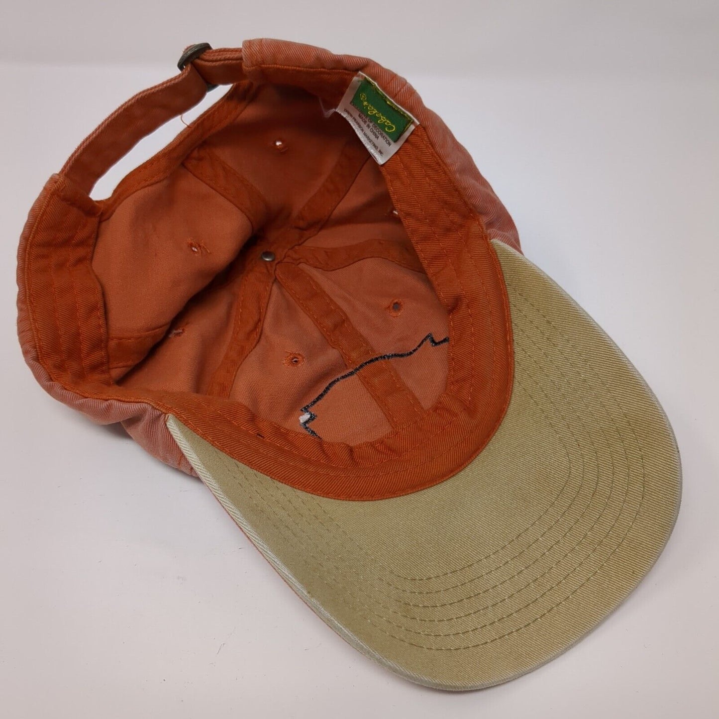 Cabela's Hunting Fishing Outdoor Gear Slideback Hat Orange One Size