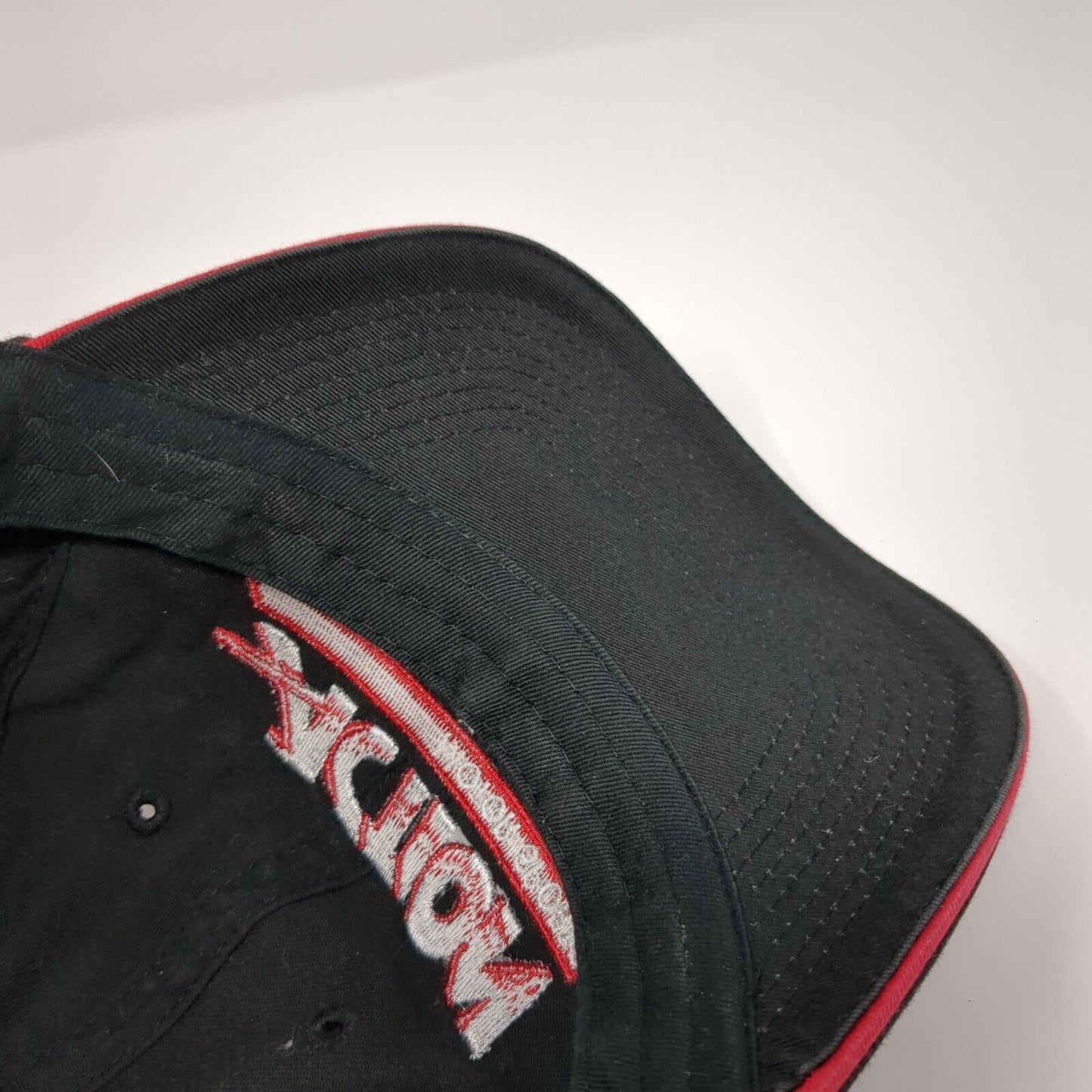 Action Motor Sports We Take Your Fun Seriously Strapback Hat Black OS Patriotic