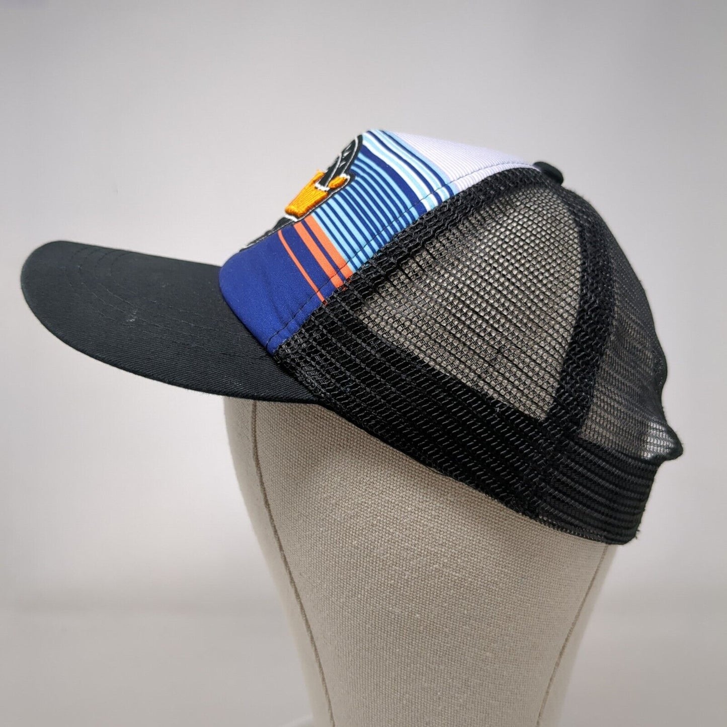 Maui Hawaii Aloha Snapback Trucker Hat Multi One Size Striped Mesh Back