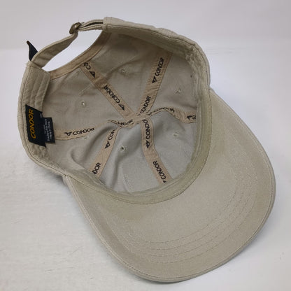 Condor Baseball Cap Beige One Size Tactical Operator Hook and Loop Panels Hat